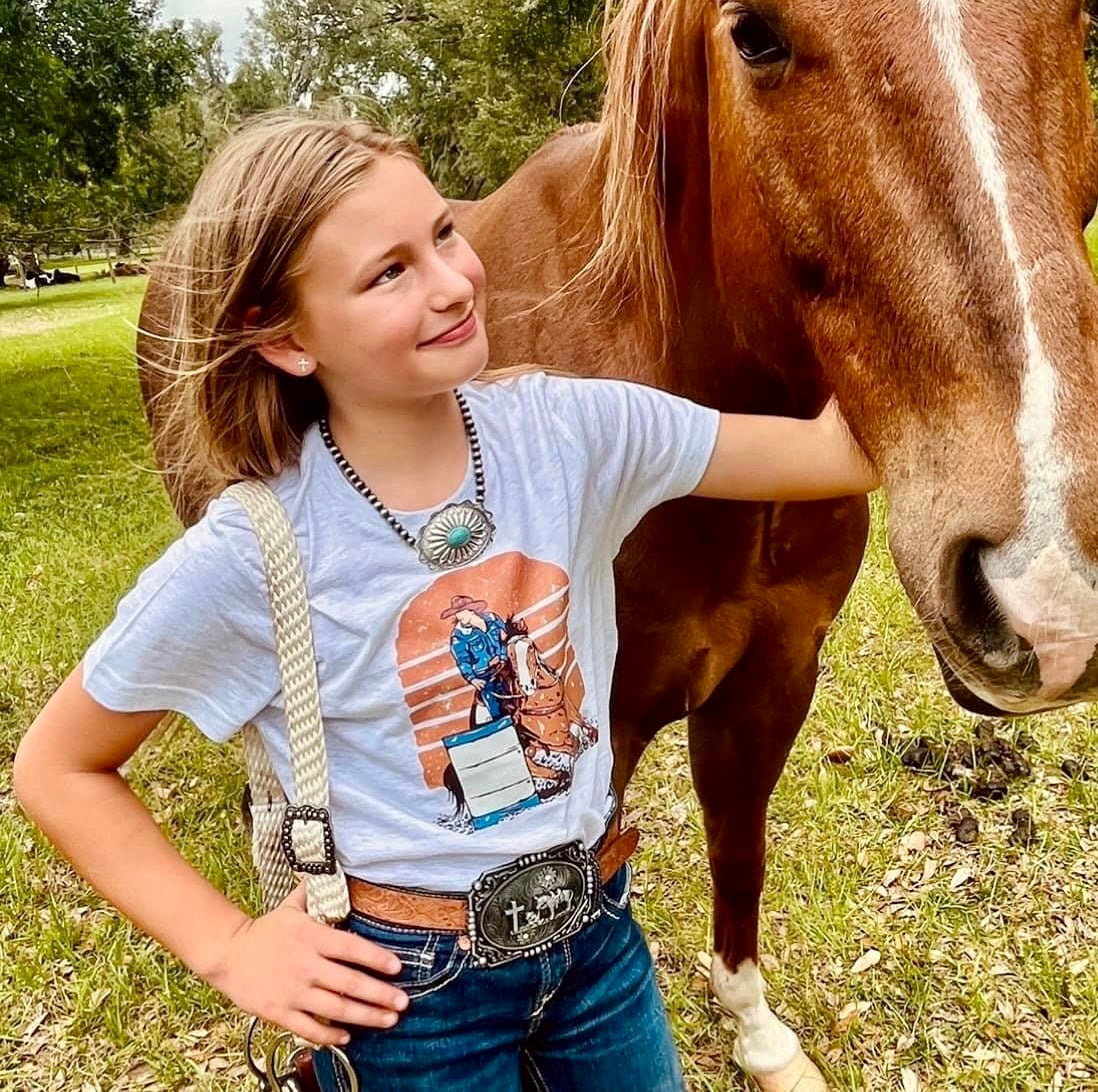 The Barrel Racer - Youth Tee