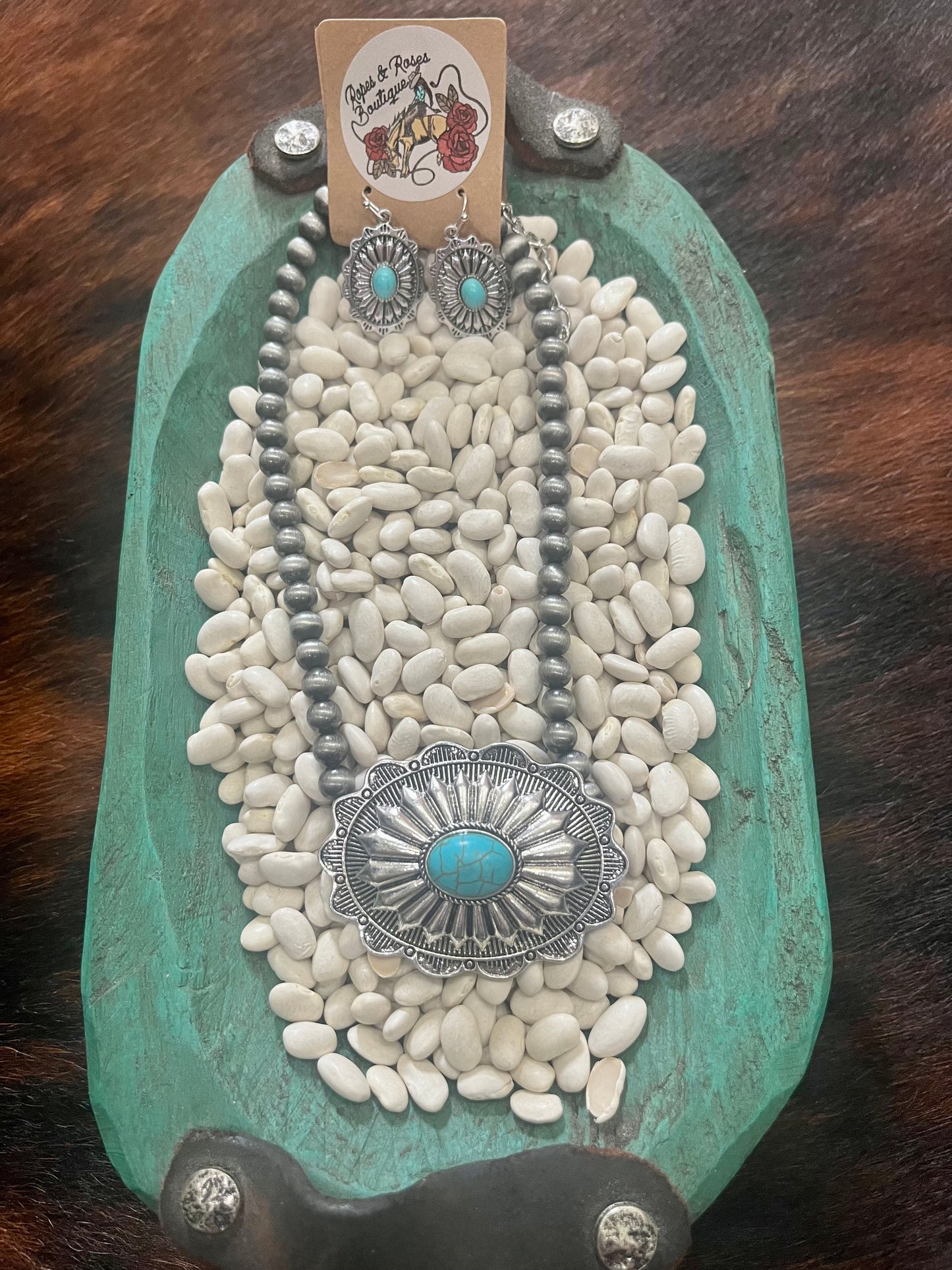 The Cheyenne Necklace & Earring Set