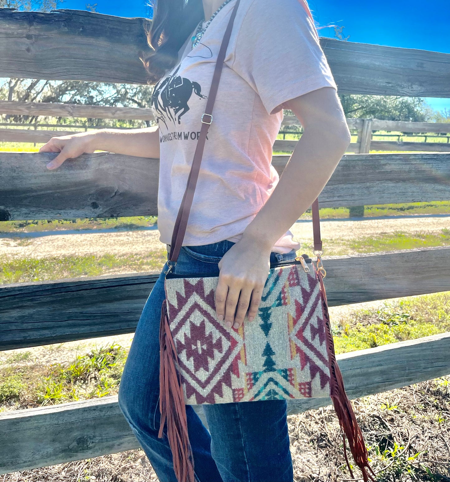 The Wyoming Fringe Purse