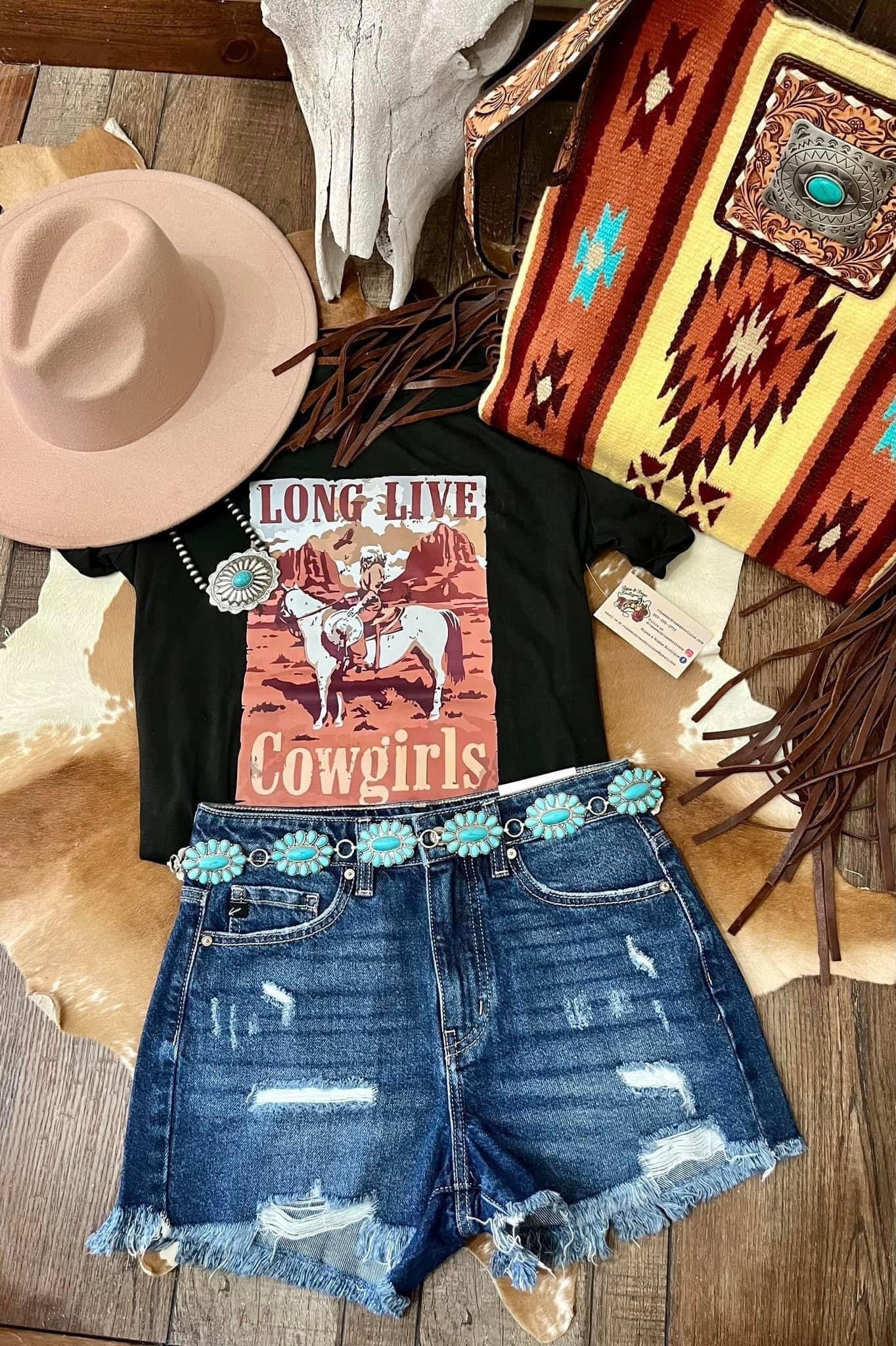 Long Live Cowgirls Tee