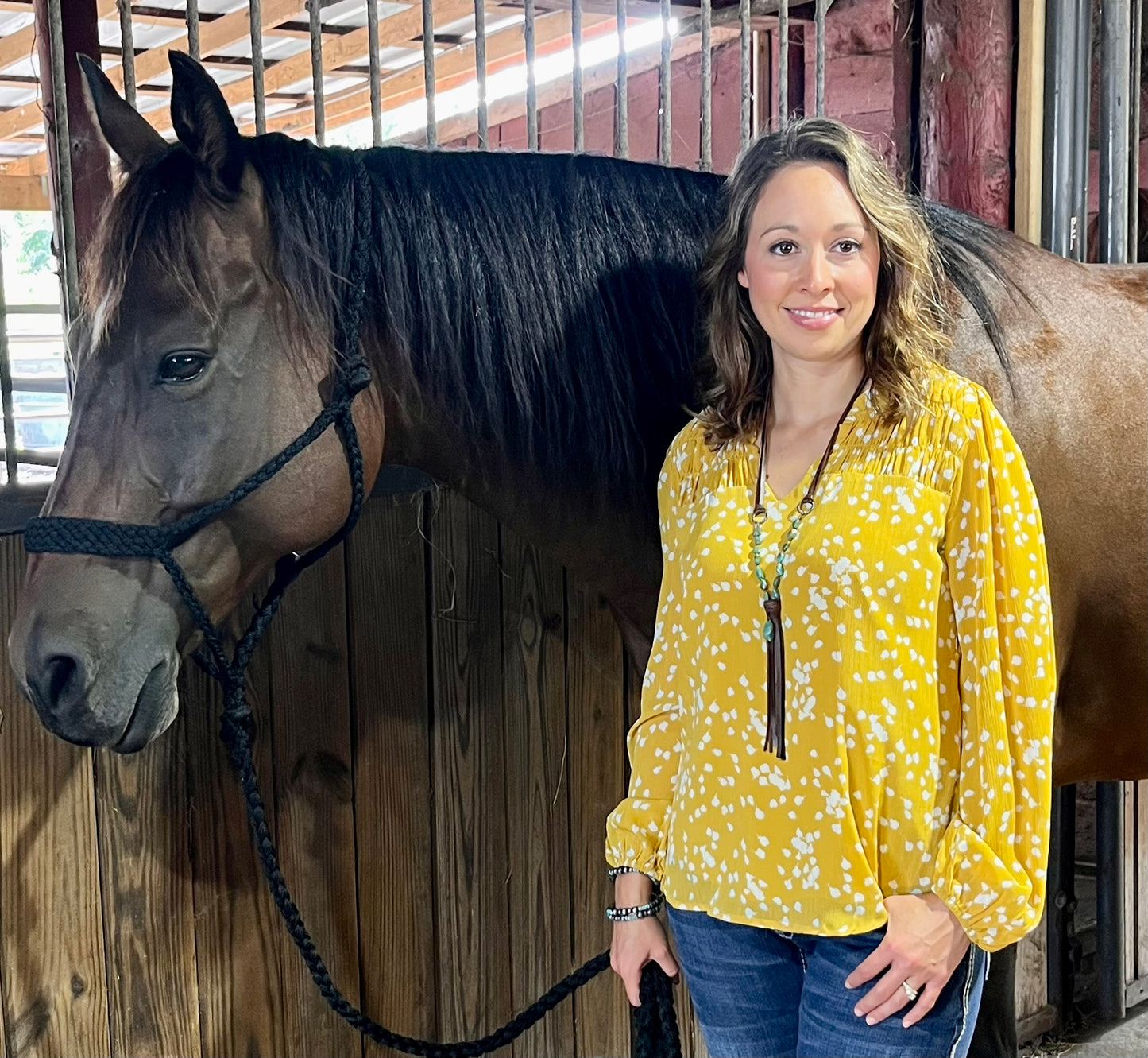 The Savannah Long Sleeve Blouse