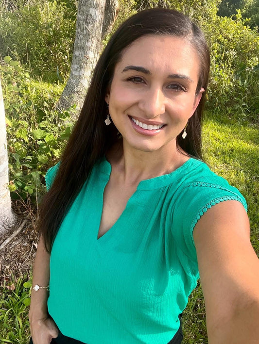 The Ansley Top (Kelly Green)