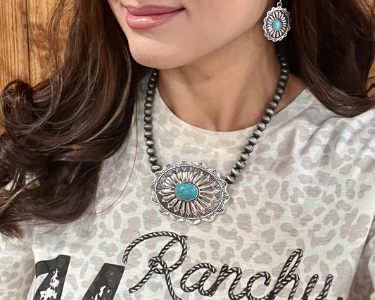 The Cheyenne Necklace & Earring Set