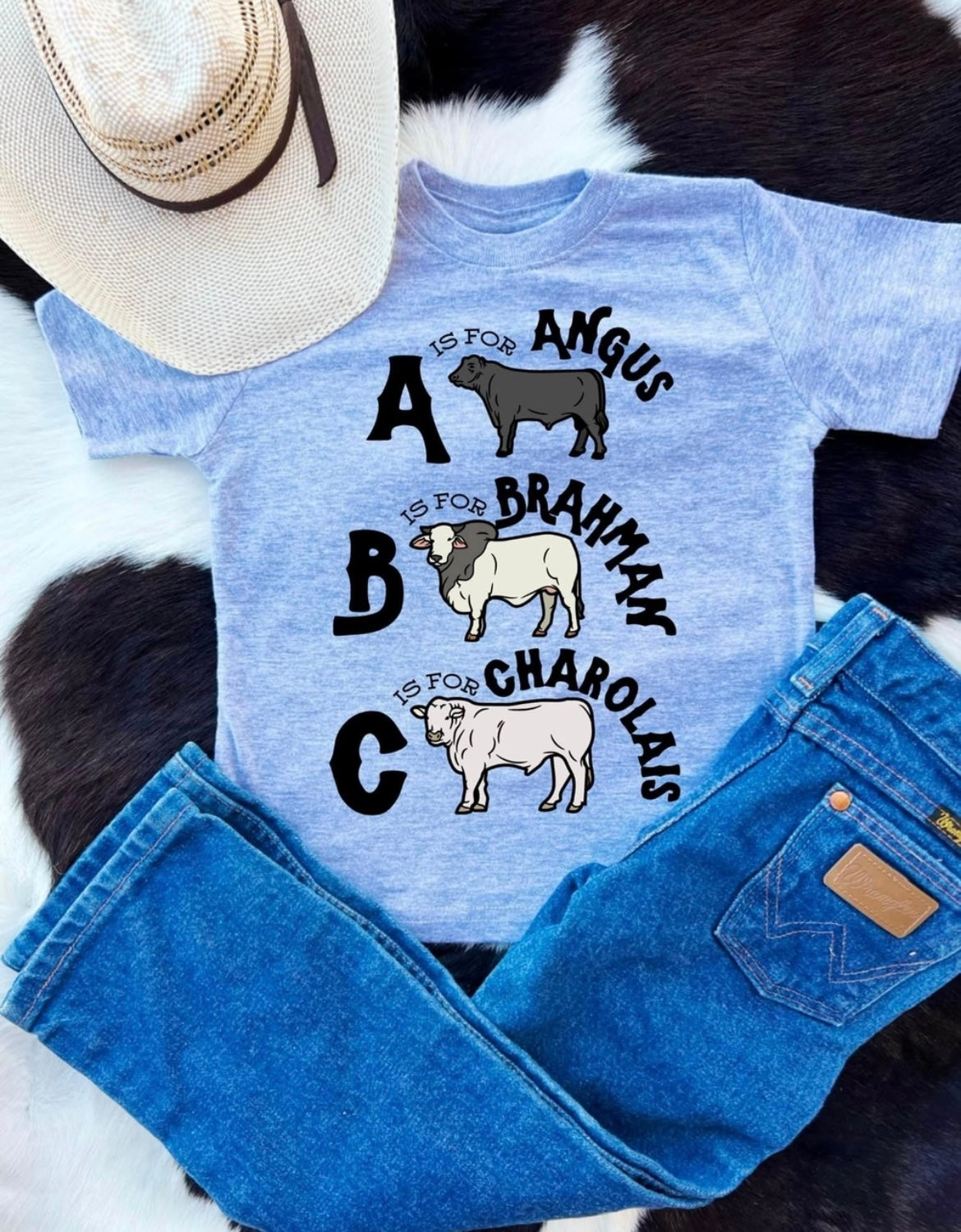 ABC Cow Tee