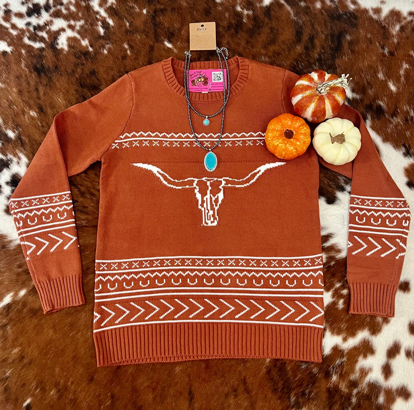 Longhorn Sweater